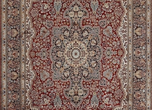 Kashmiri Silk Marron Brown
